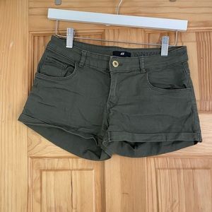Army Green H&M Shorts
